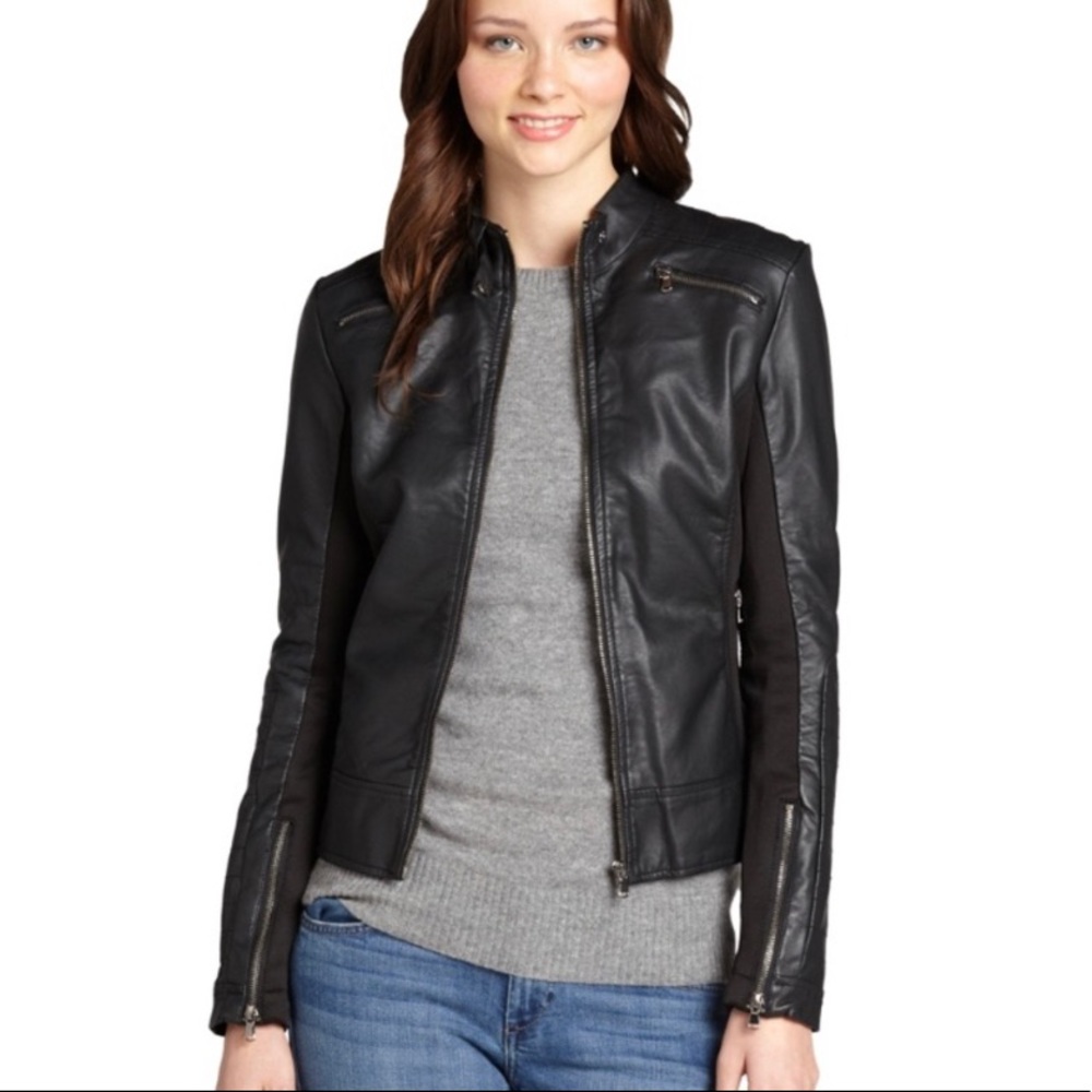 RD Style Belem Faux Leather Jacket